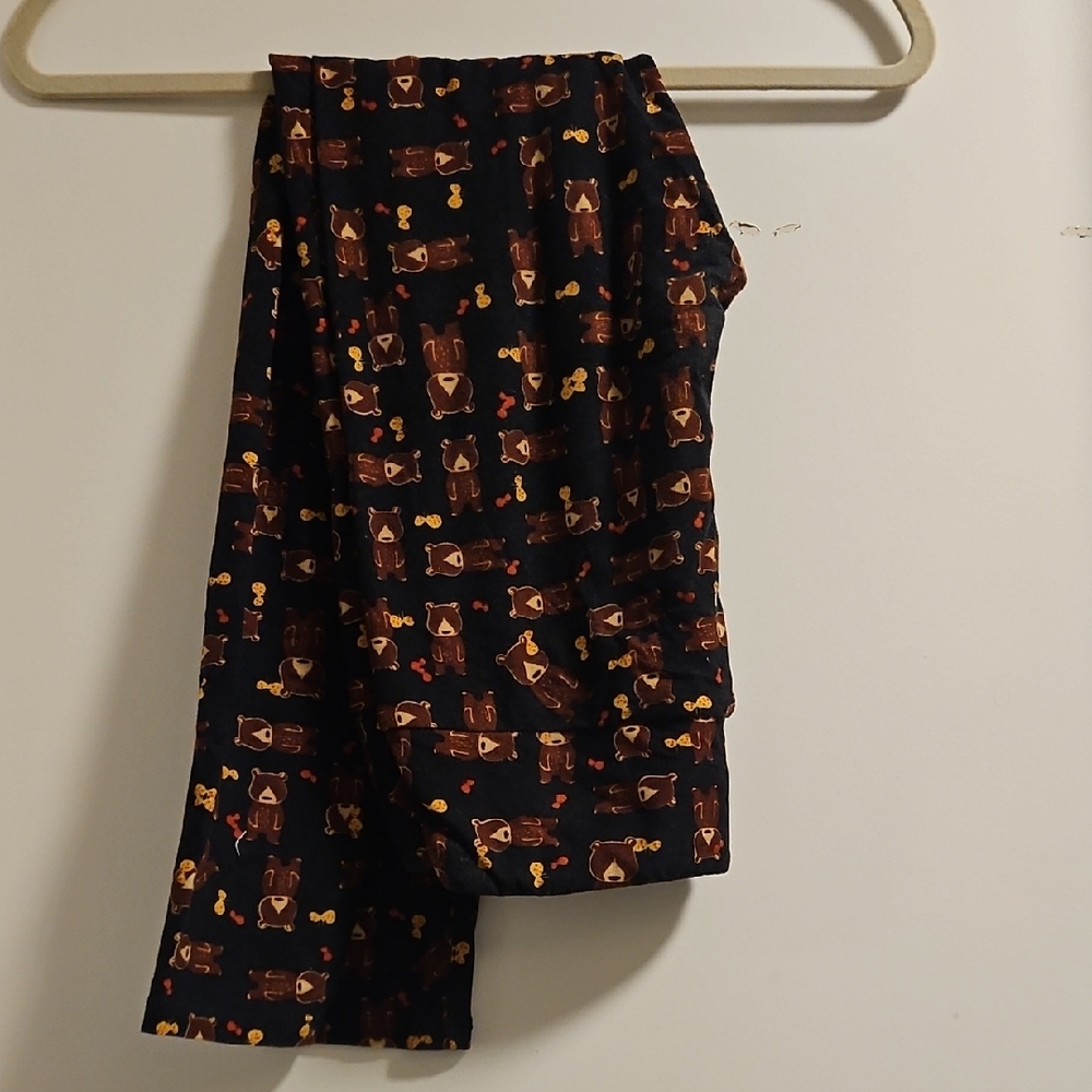 Lularoe One Size Leggings - Cute Bears And Butterflies